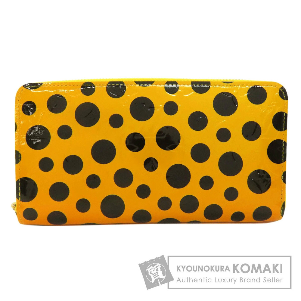 Louis Vuitton Zippy Wallet Yayoi Kusama Dot Infinity Long coin Vernis